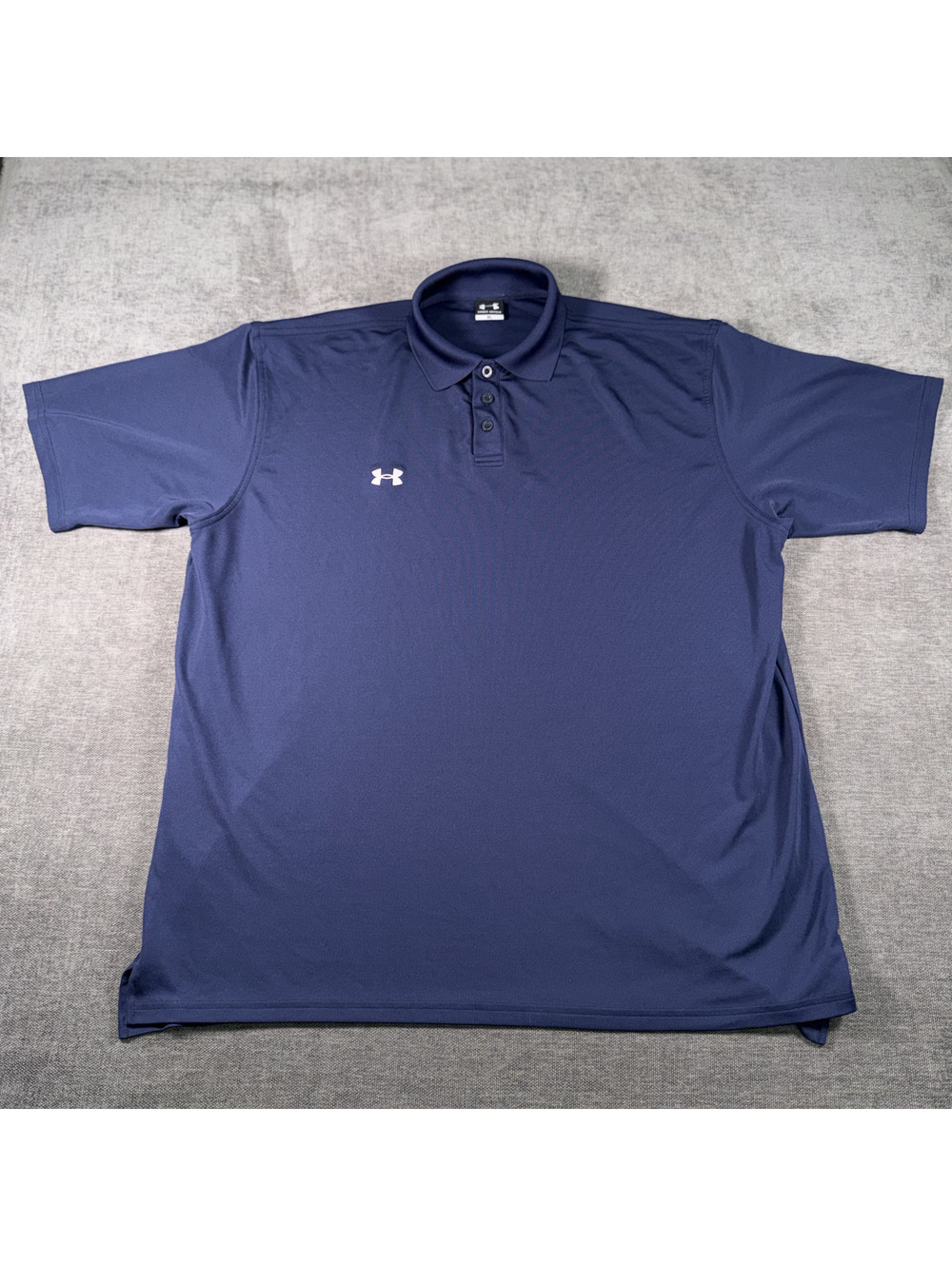 Under Armour Men's Navy Blue Polo Shirt XL